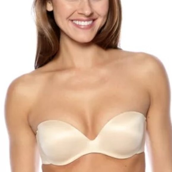 MAIDENFORM "Comfort Devotion" Strapless Demi Bra - NEW! - Picture 2 of 11